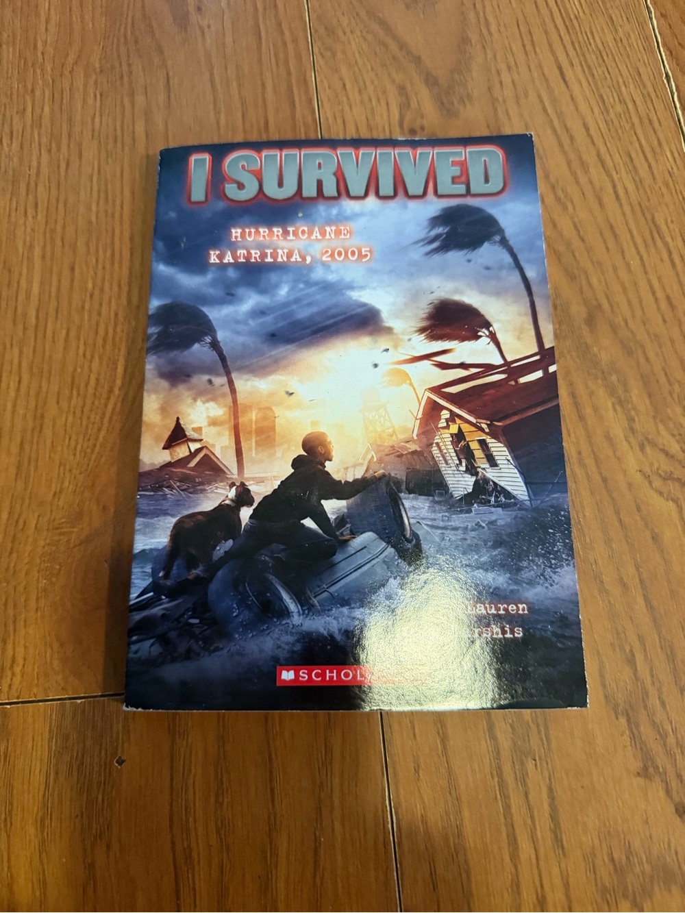 I Survived Hurricane Katrina, 2005 — Blue/Orange Book